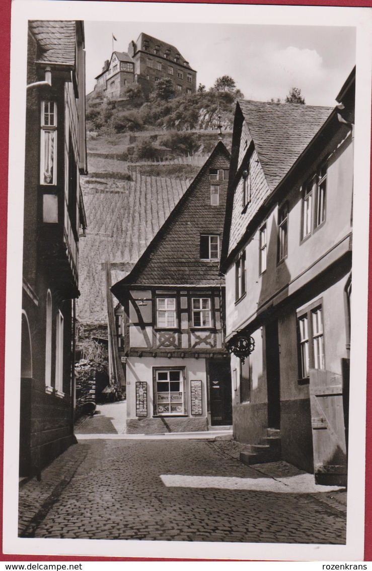 Bacharach Am Rhein Alte Strasse Mit Jugendburg Stahleck Rheinland-Pfalz - Bacharach