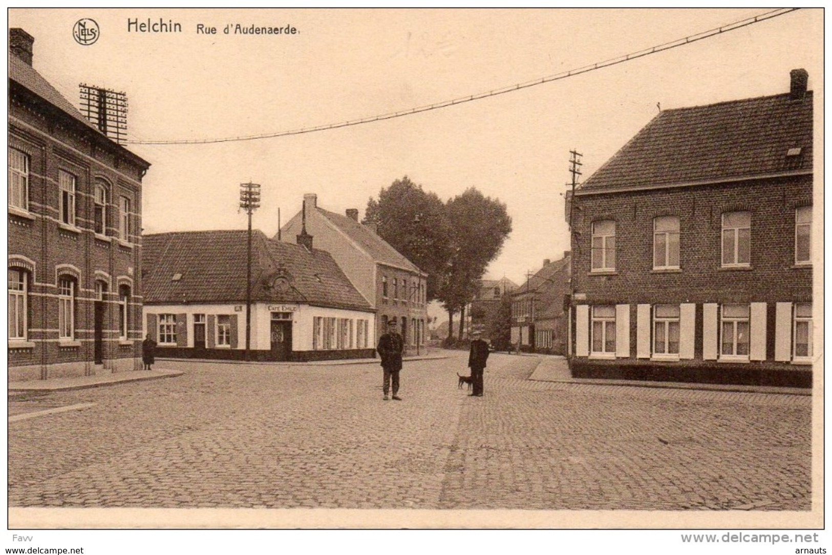 Helchin SPiere Helkijn Rue D'Audenaarde Café Emile - Espierres-Helchin - Spiere-Helkijn