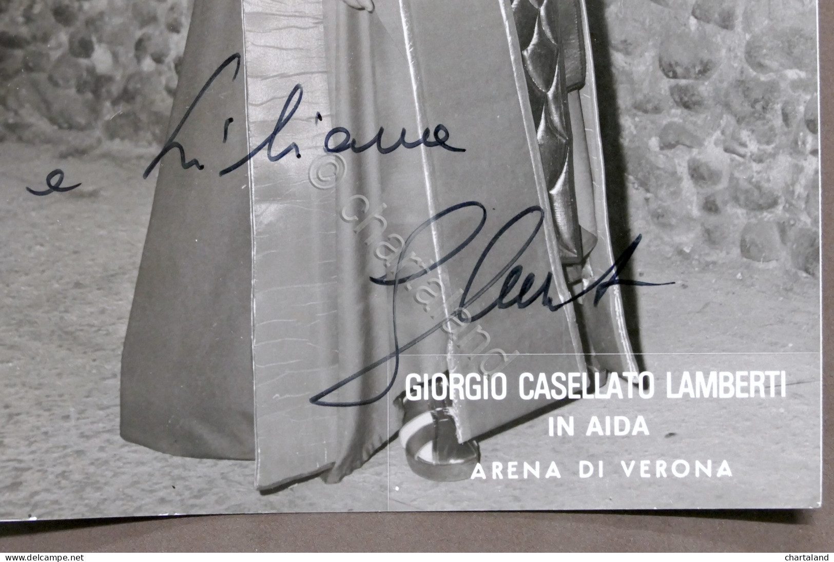 Musica Lirica - Autografo Del Tenore Giorgio Casellato Lamberti - 1980 Ca. - Altri & Non Classificati
