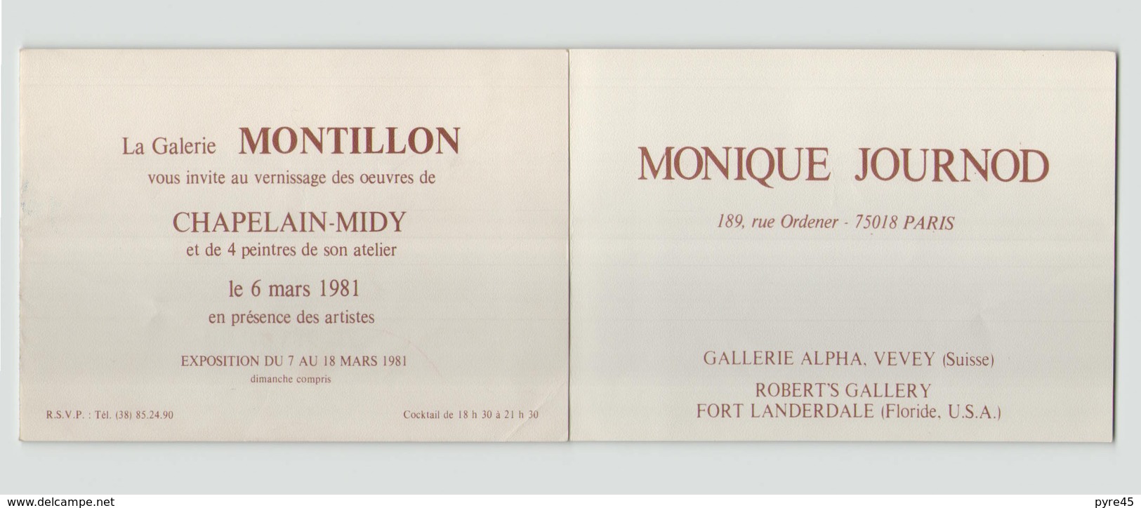 Carte Publicitaire Montillon Décoration à Montargis - Werbung