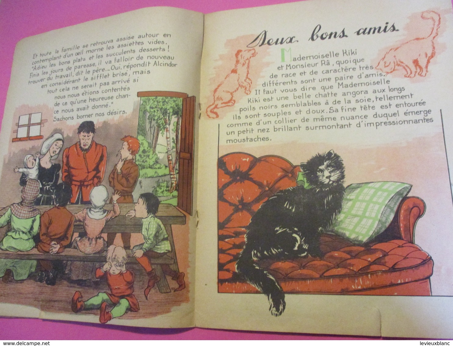 LOUIS PLATEL/Contes Pour Les Enfants/Le Sifflet Magique/Deux Bons Amis/Denise Collot/France-Edition Paris/1931     BD151 - Contes