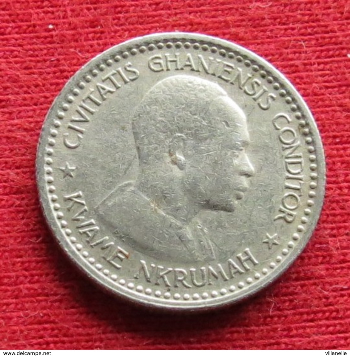 Ghana 6 Six Pence 1958 KM# 4 *V2 Gana - Ghana