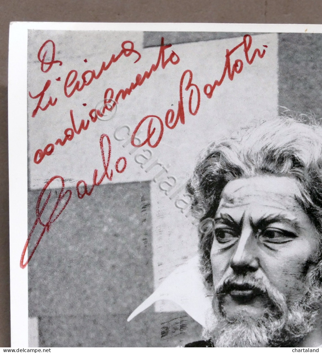 Musica Lirica - Autografo Del Basso Carlo De Bortoli - Anni ’80 - Altri & Non Classificati