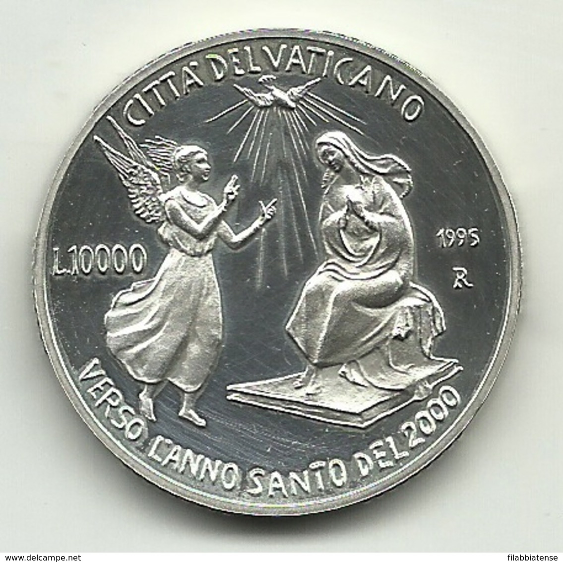 1995 - Vaticano 10.000 Lire Argento - Anno Santo   ----- - Vaticano