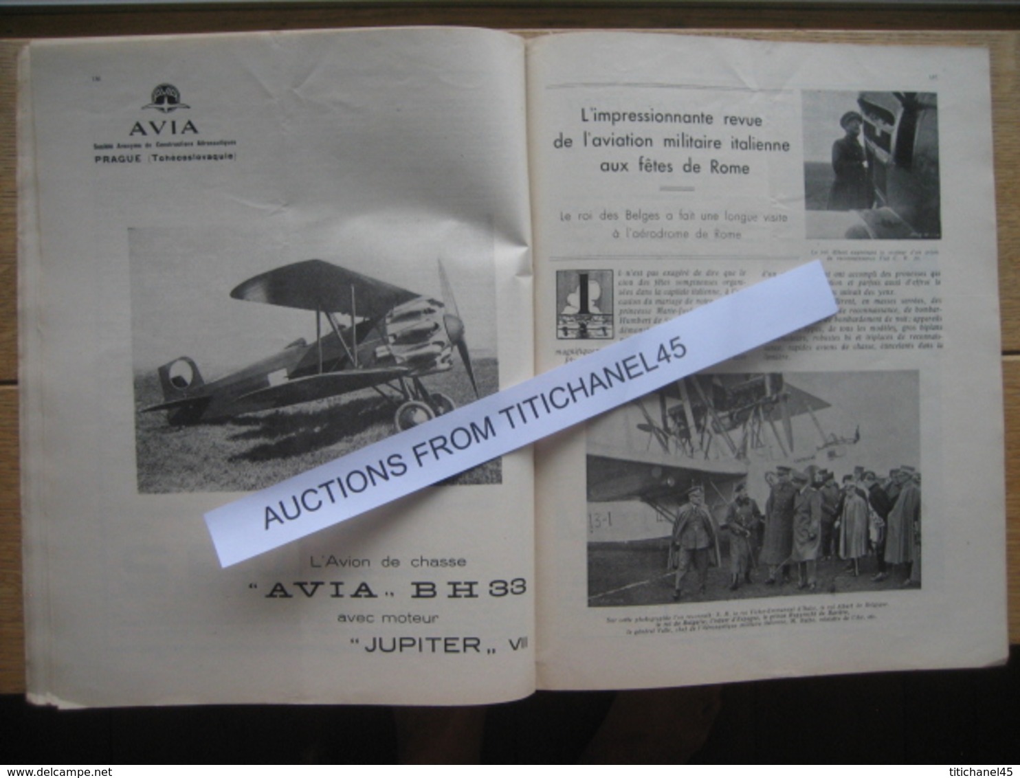 LA CONQUETE DE l'AIR 1930 n°2 - CONGO BELGE (16 pages) - ATELIERS de la SABCA - AVIA BH33 - LOUIS BLERIOT - SABENA