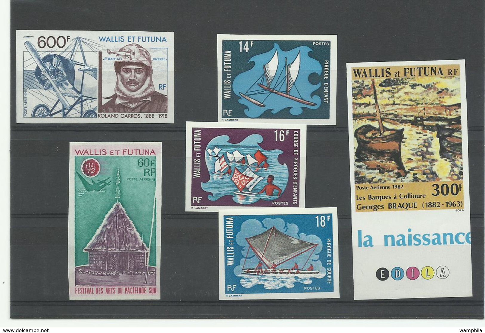 Wallis & Futuna, Non Dentelés, Unperforated, Neufs ** MNH Cote YT 150€ - Imperforates, Proofs & Errors