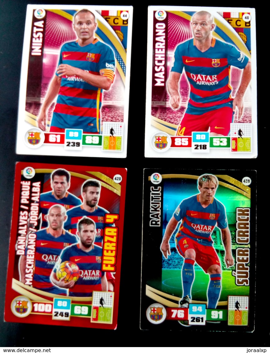 Cromos De Futbol Adrenalin XL2015 FC Barcelona - Otros & Sin Clasificación