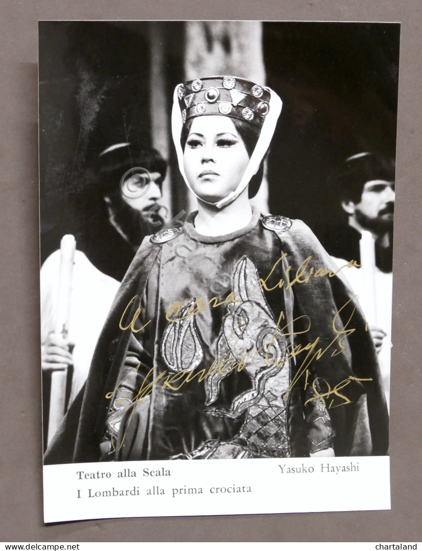 Musica Lirica - Autografo Del Soprano Yasuko Hayashi - 1985 - Altri & Non Classificati