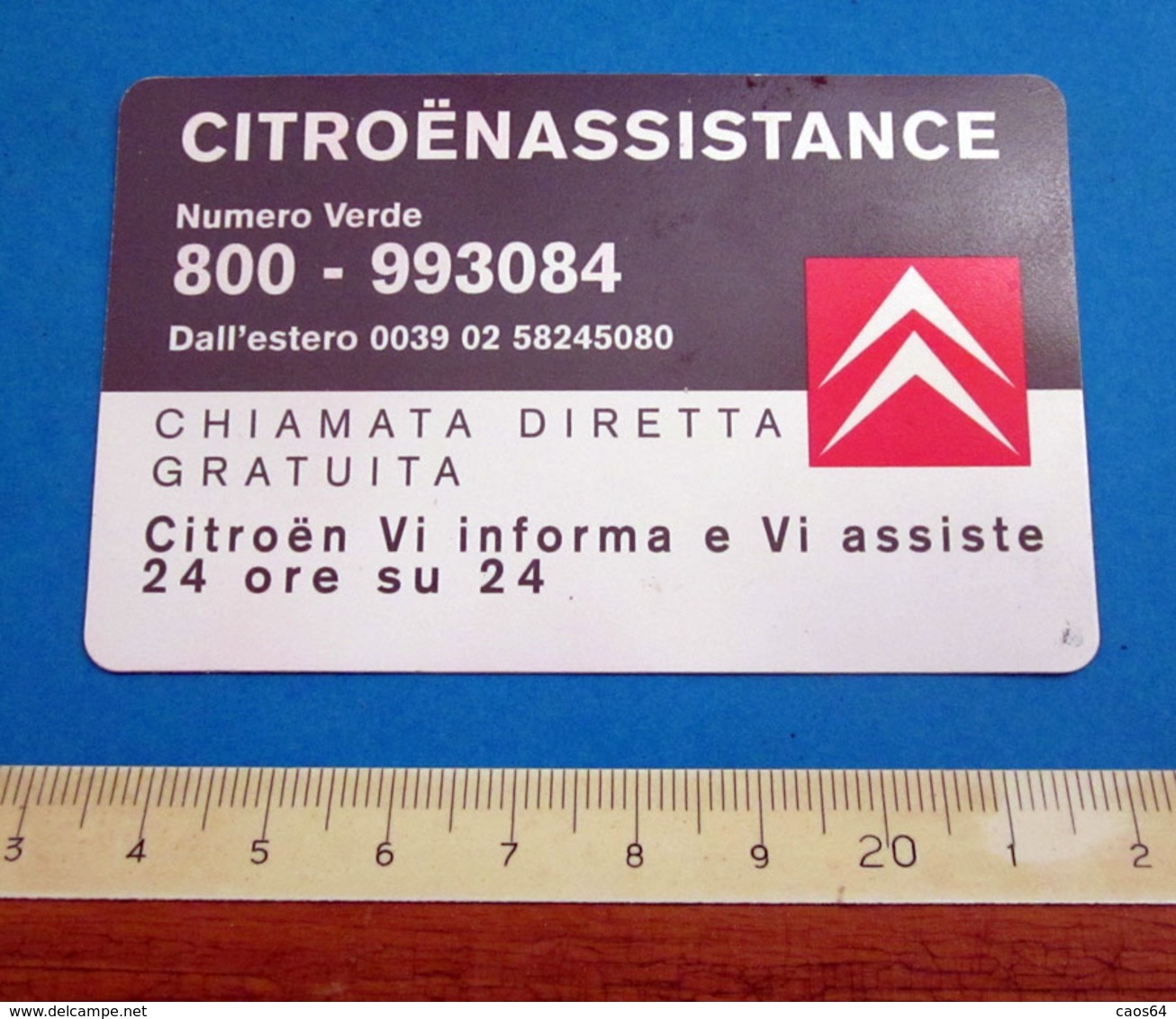 CITROEN ASSISTANCE ITALY - Gift Cards