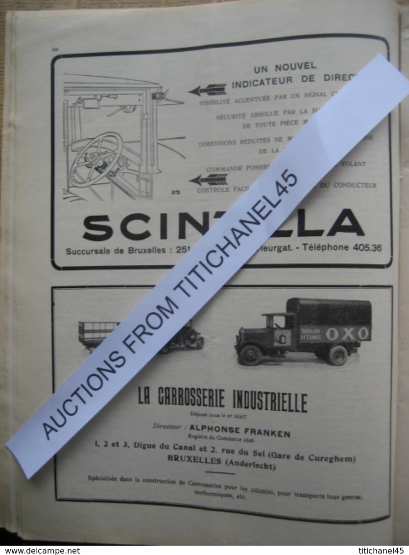 LA CONQUETE DE l'AIR 1930 n°3 - CONGO - VOL A VOILE RHOEN-ROSSITTEN - A.S.1 (FIAT) - F.N. 11 CV - NASH - CHAMPION