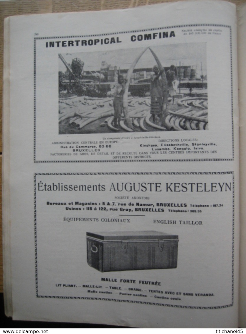 LA CONQUETE DE l'AIR 1930 n°3 - CONGO - VOL A VOILE RHOEN-ROSSITTEN - A.S.1 (FIAT) - F.N. 11 CV - NASH - CHAMPION