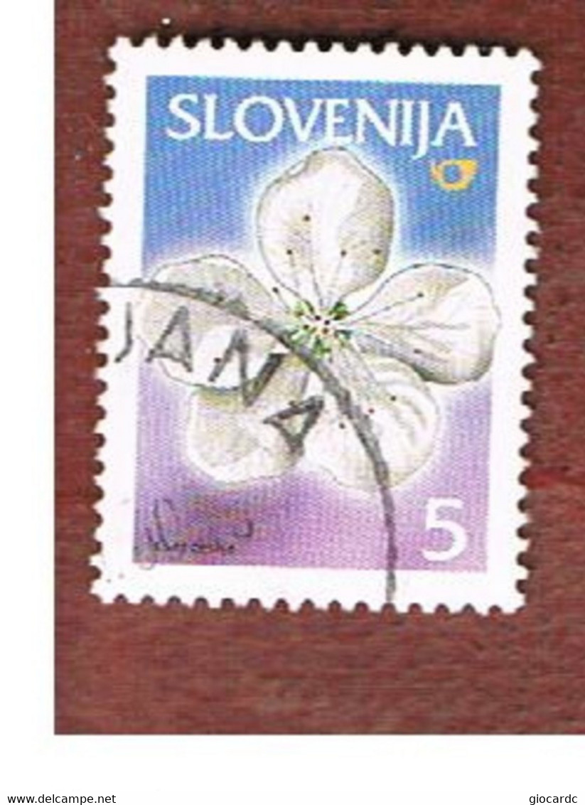 SLOVENIA  -   SG 463  -  2000  SLOVENIE FRUITS: THE CHERRY    -   USED - Slovenia