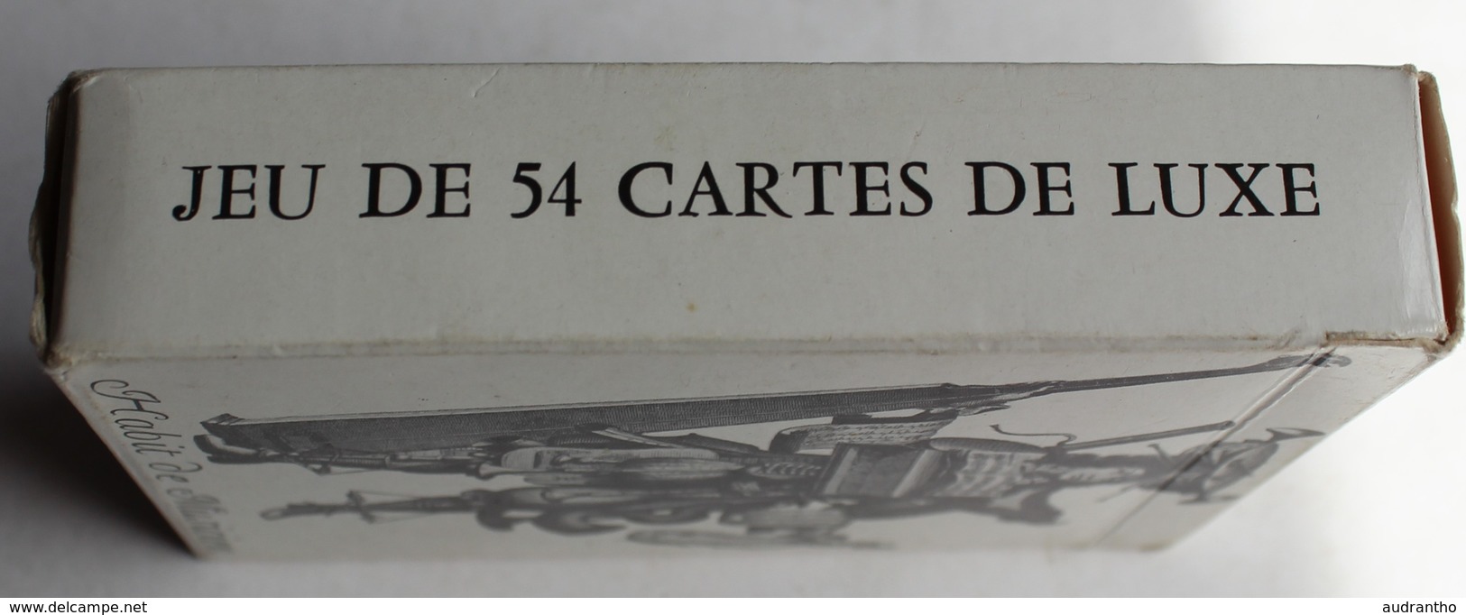 rare jeu de 54 cartes costumes des métiers Nicolas de Larmessin XVIIème siécle n°1 éditions Dusserre