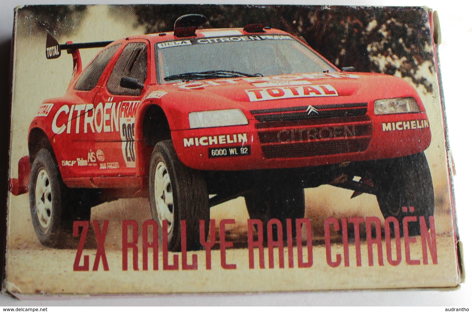 Ancien Jeu De 54 Cartes ZX RALLYE RAID CITROEN Automobile - Other & Unclassified