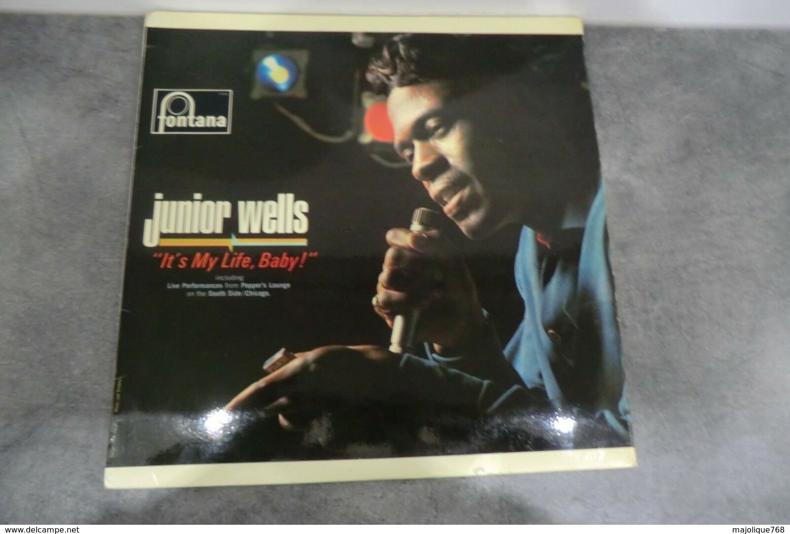 Disque - Junior Wells - "it's My Life, Baby!" - Fontana - TFL 6084 - 1966 - Blues