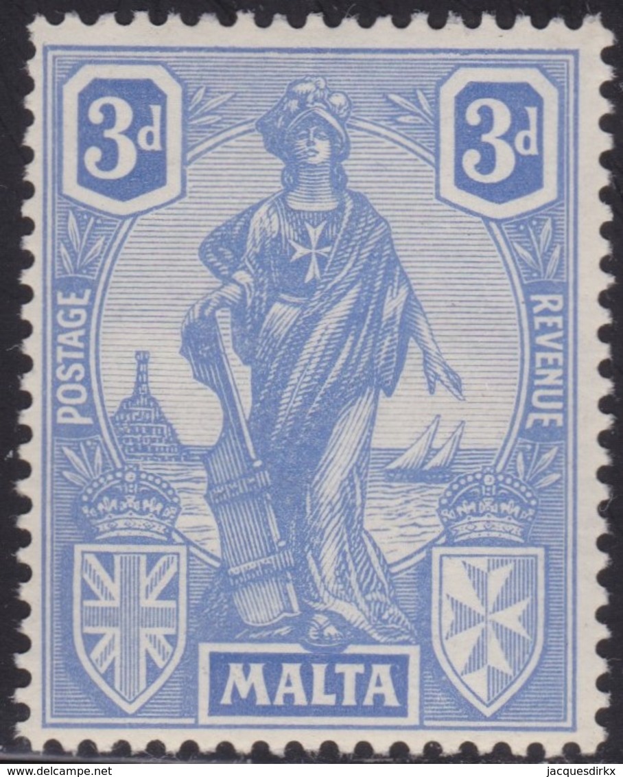 Malta  .   SG     .   130a           .     *      .       Mint-hinged        .   /    .  Ongebruikt - Malta (...-1964)