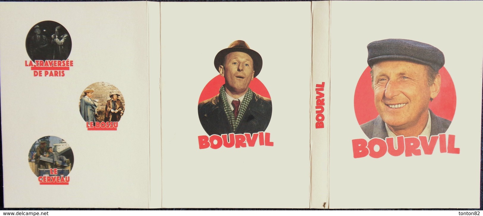 BOURVIL - ( 3 Films ) - La Traversée De Paris - Le Bossu - Le Cerveau . - Comedy