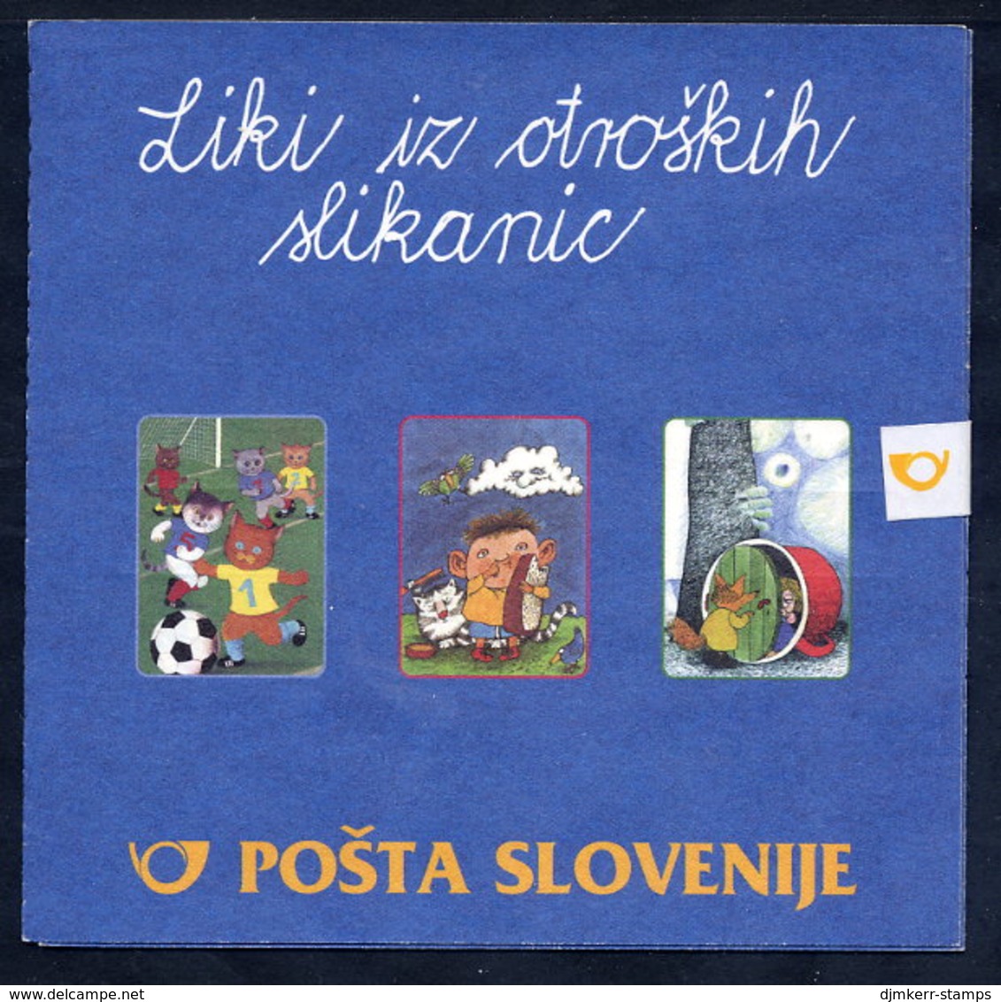 SLOVENIA 2000 Children's Book Illustrations S/a Booklet MNH / **.  Michel 291-93 MH - Slowenien