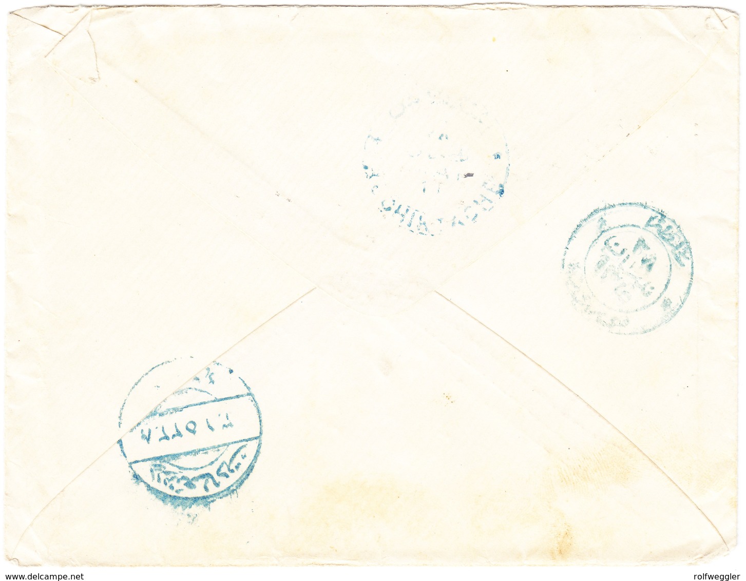 Um 1895 Brief Mit Inhalt Mit Türkischer 20p Marke; Stempel:Benghazi - Libya