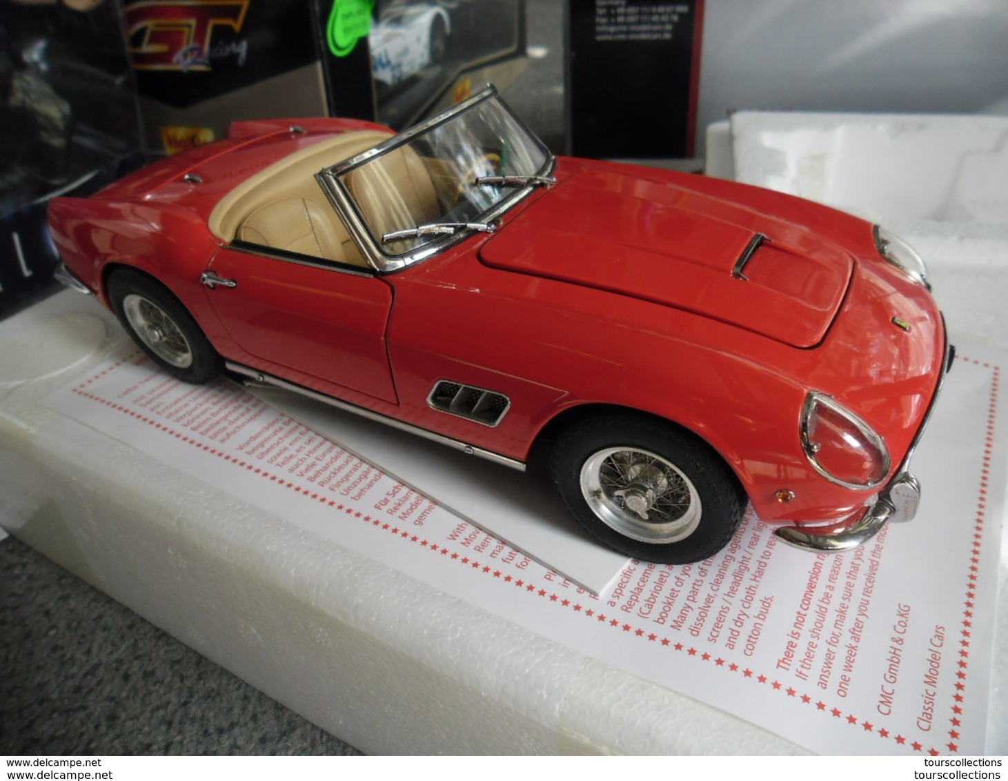 FERRARI 250 CALIFORNIA SWB 1960 Au 1/18 RARE ! Marque CMC Haut De Gamme Finition Extra - CMC