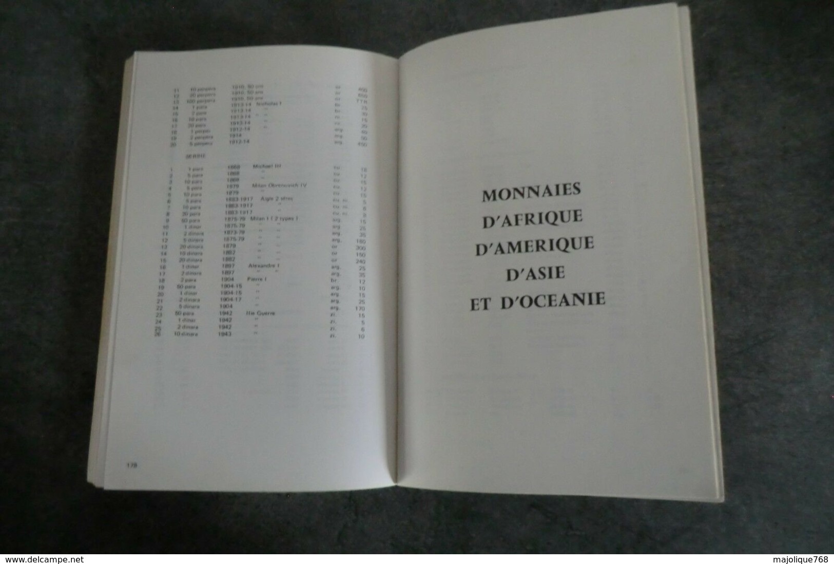 argus Thimonier monnaies du monde - 3° édition 1971 -