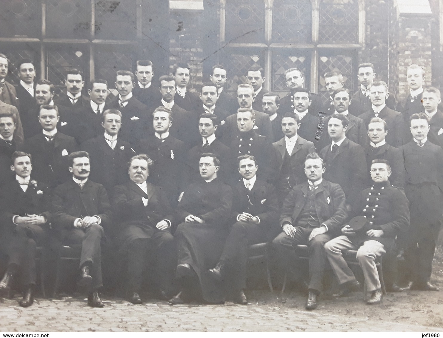 GRANDE GROTE ORGINELE FOTO AFMETINGEN 42 CM OP 36 CM UNIVERSITE CATHOLIQUE DE LOUVAIN LEUVEN JAAR 1904 - Non Classés