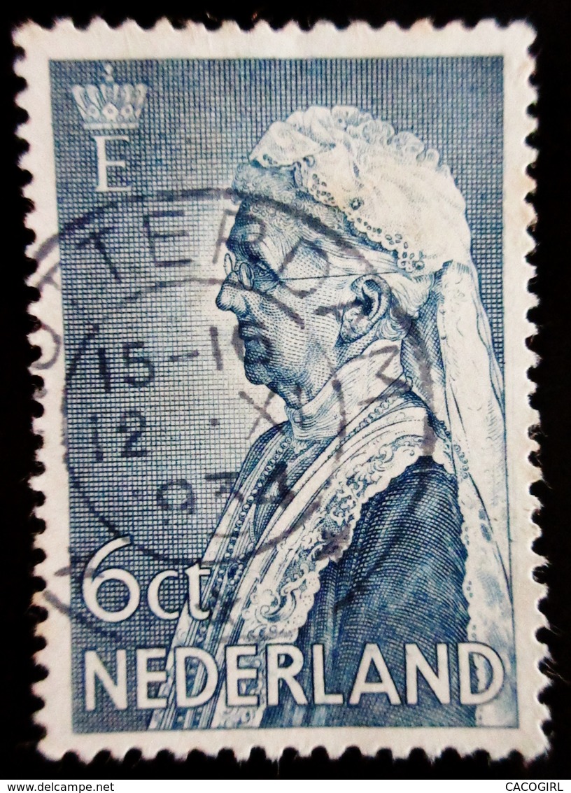 NEDERLAND Mi 276, Yt 267, Queen Emma Oblitération Amsterdam 1934 - Used Stamps