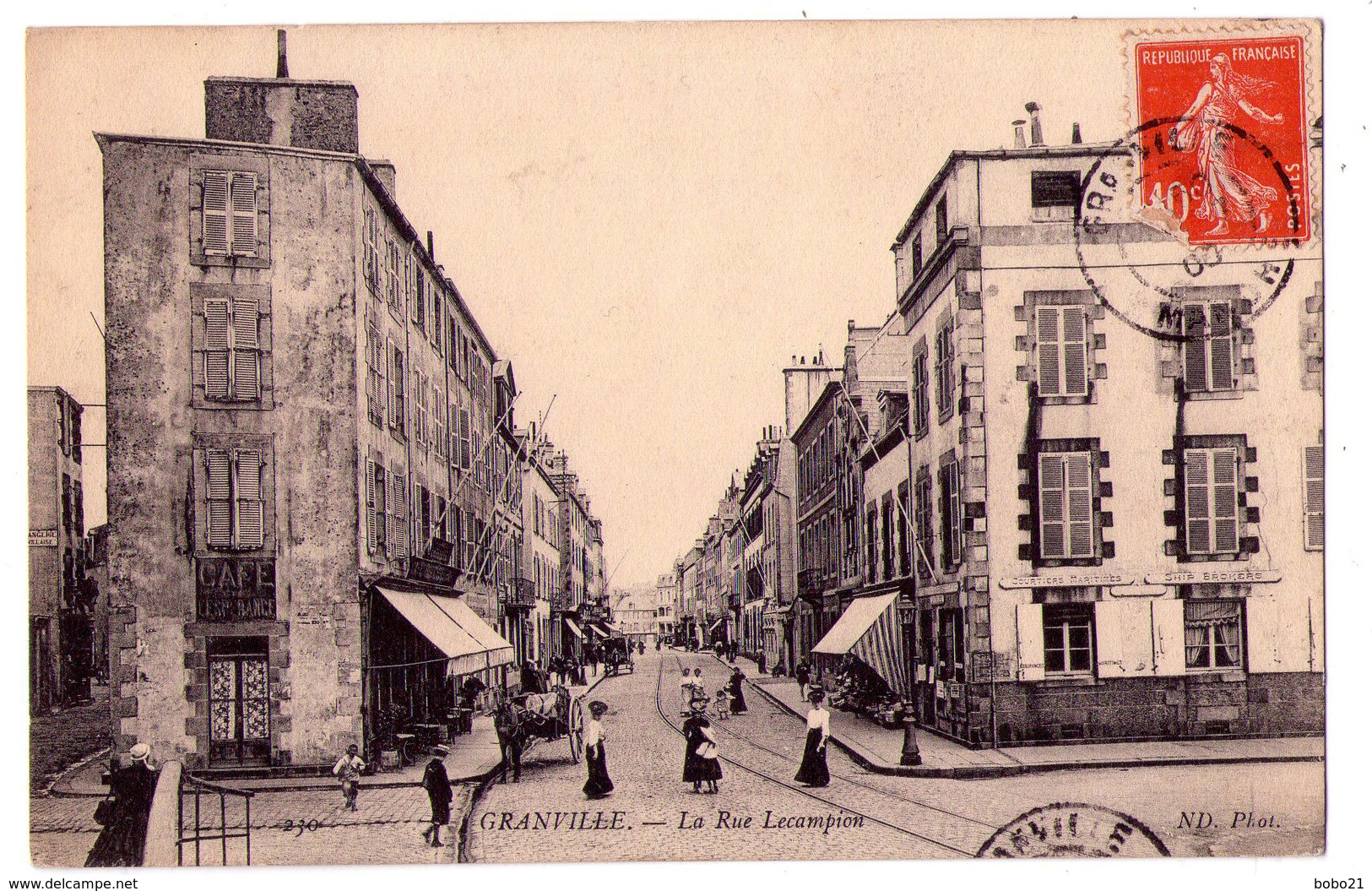 4335 - Granville ( 50 ) - La Rue Lecampion - N.D. Phot. N°230 - - Granville