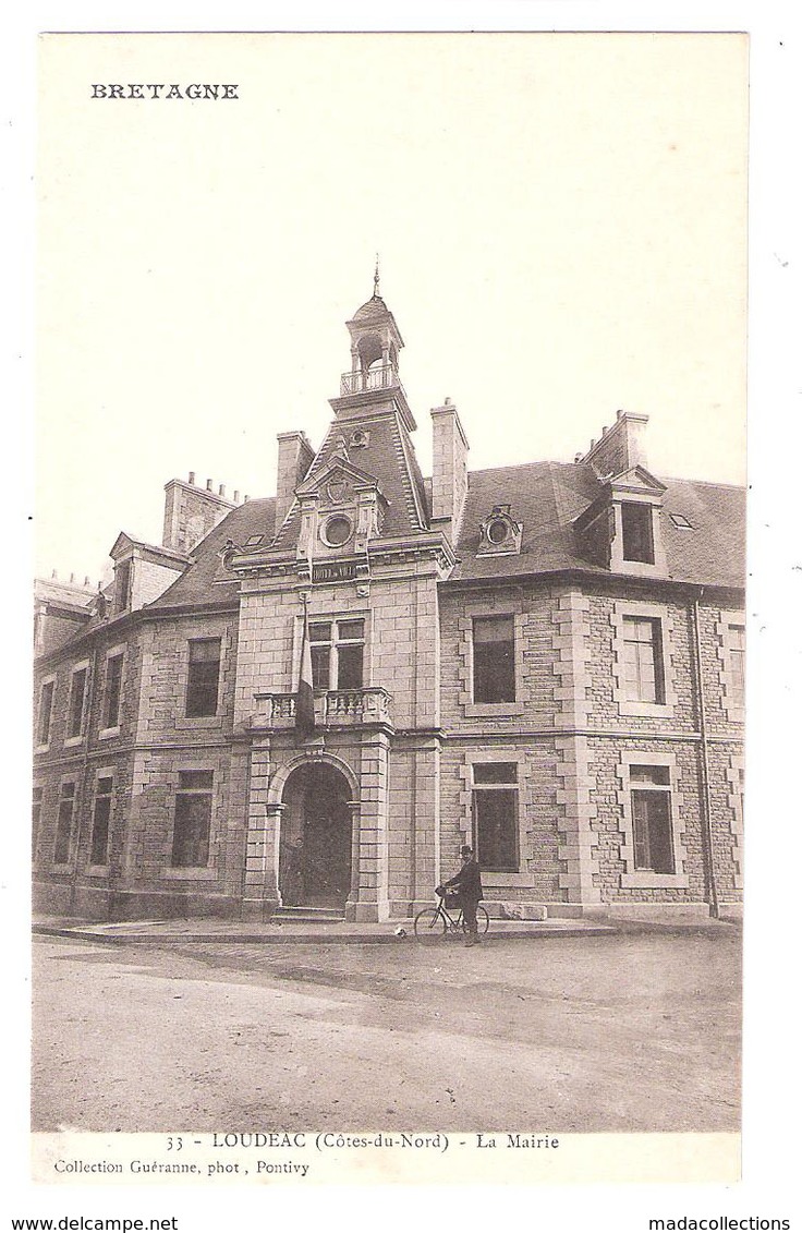 Loudéac (22 - Côtes D'Armor) La Mairie - Loudéac