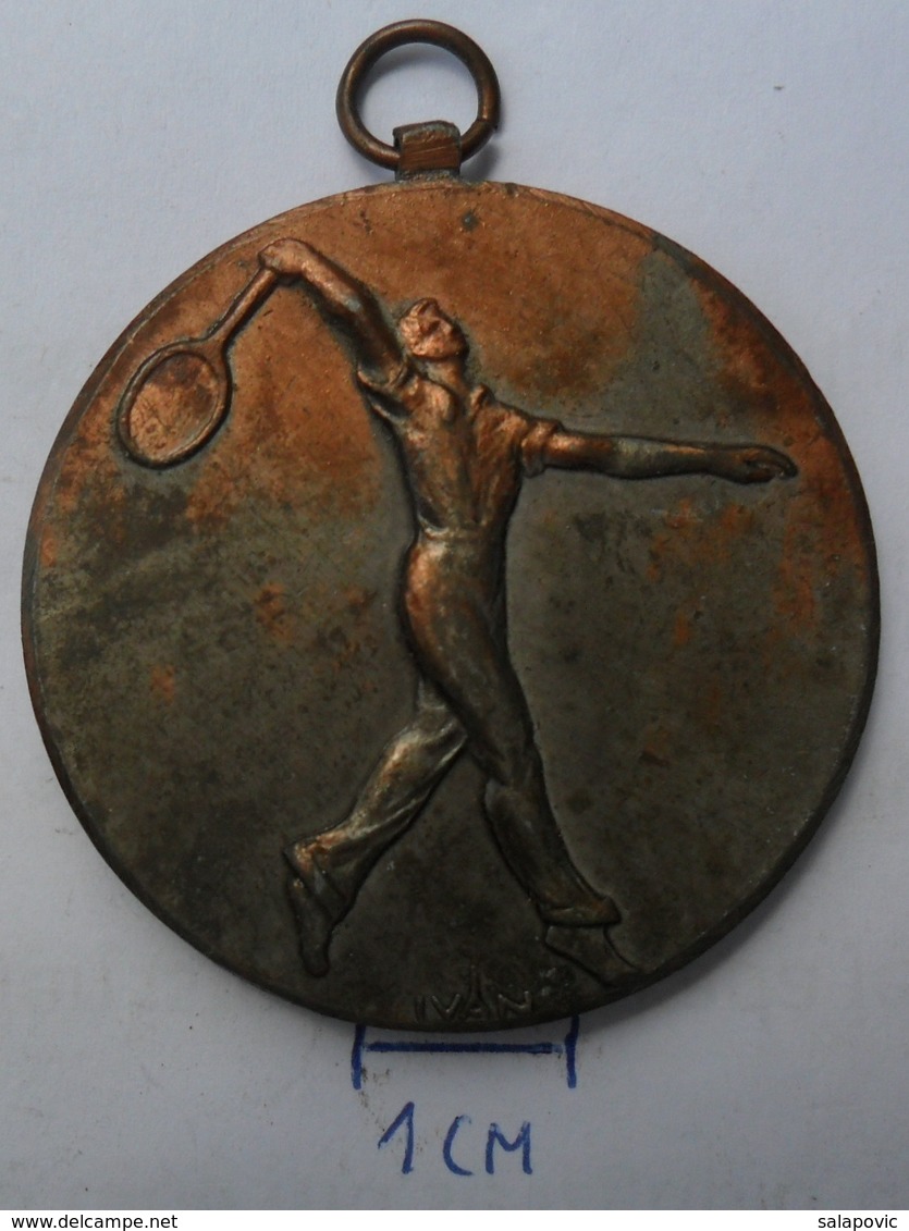 MEDAL TENNIS HUNGARY KOMAROMMEGYEI 1956  KUT - Sonstige & Ohne Zuordnung