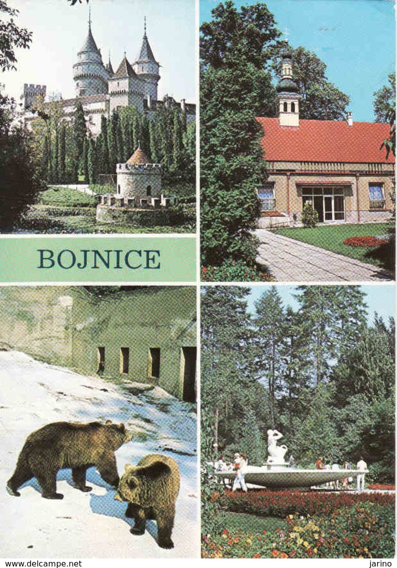 Slovakia, Bojnice, Schloss, Bear, Okres-Bezirk Prievidza, Used, Gebraucht - Slowakije