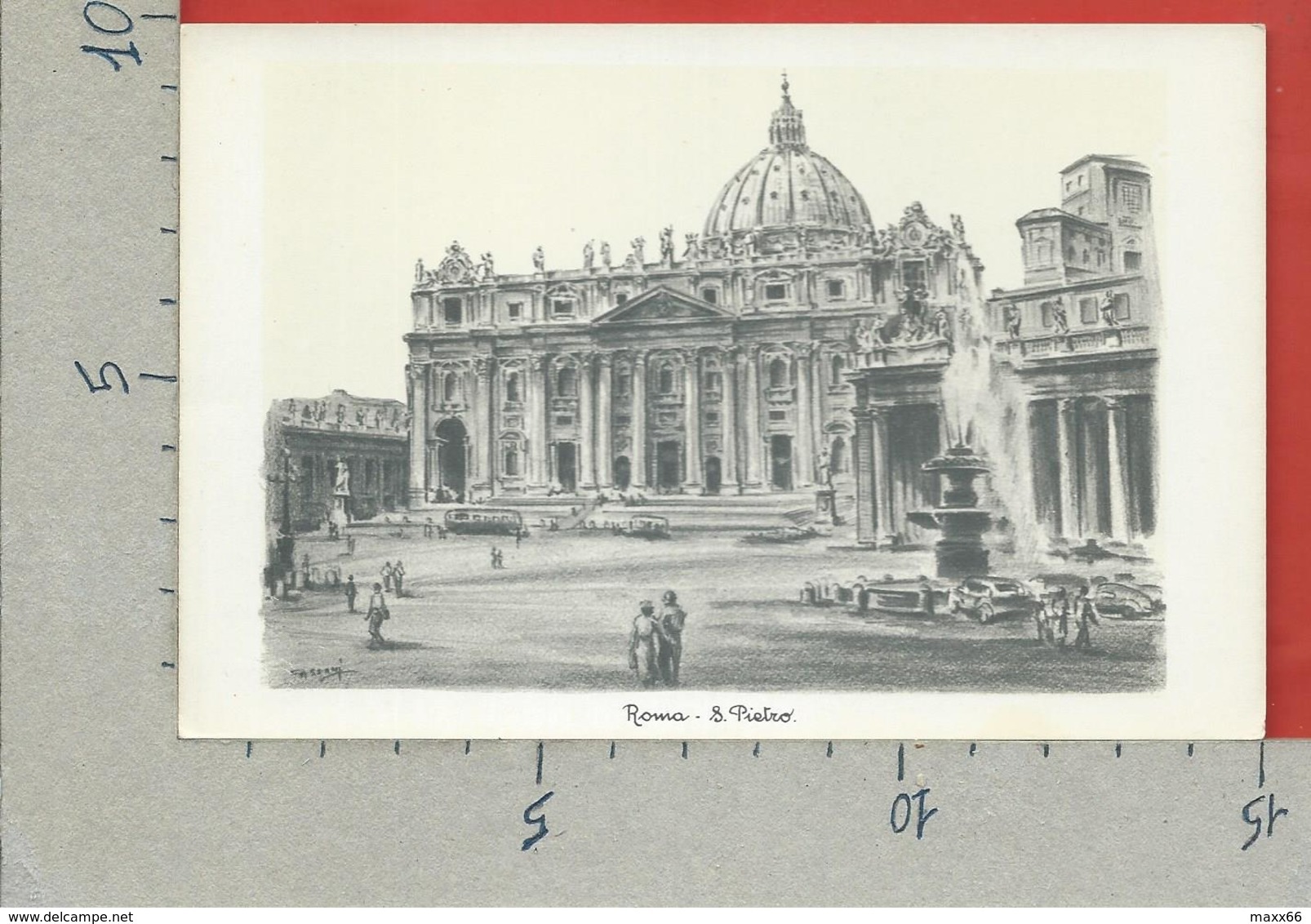 CARTOLINA NV ITALIA - Roma - S. Pietro - Italgrafica Editrice - 10 X 15 - San Pietro