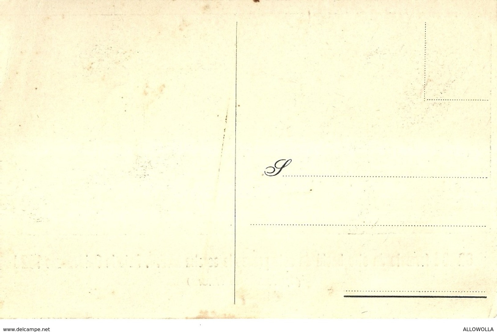 3425 "CROCE FORMATA DA OTTO BACHI DA SETA PRESSO LE SORELLE M.F.C.POLA IN CALDONAZZO 1923" CART. POST. ORIG. NON SPED. - Altri & Non Classificati