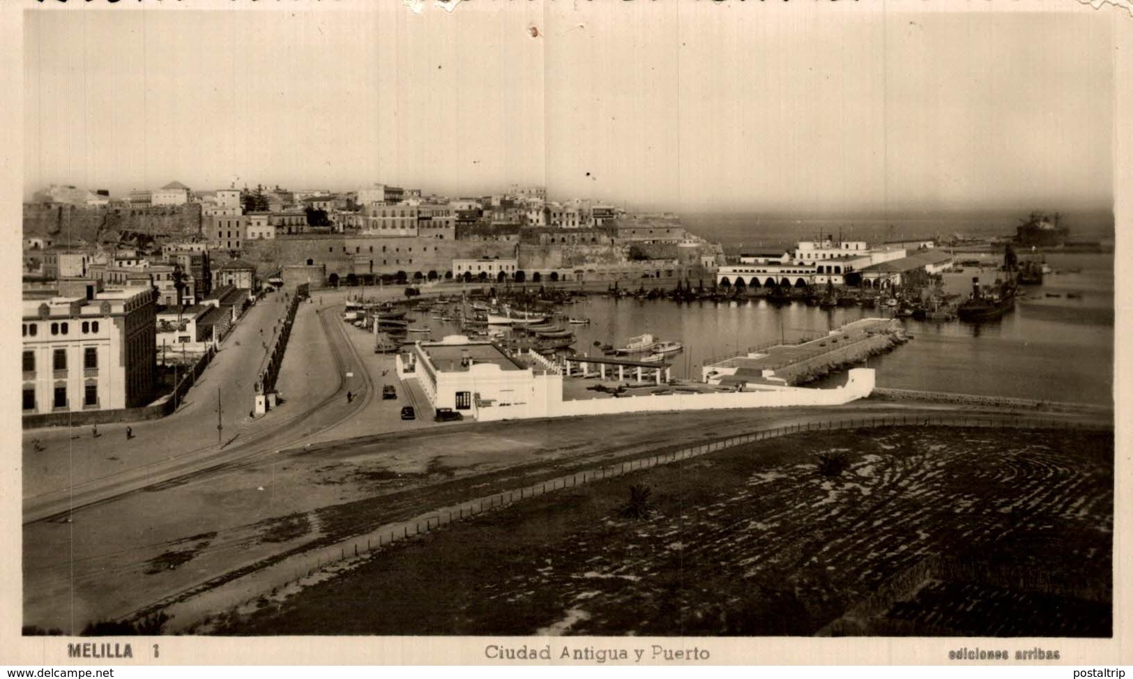 MELILLA. CIUDAD ANTIGUA Y PUERTO - Melilla