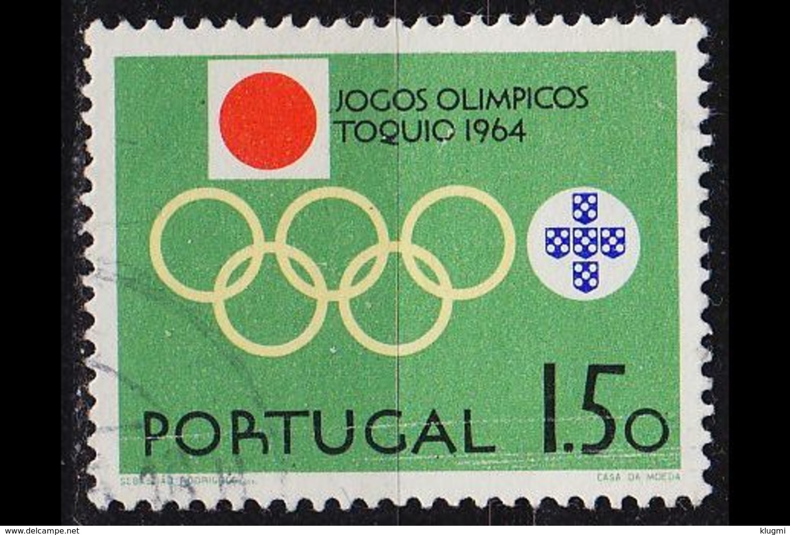 PORTUGAL [1964] MiNr 0970 ( O/used ) Olympiade - Gebraucht