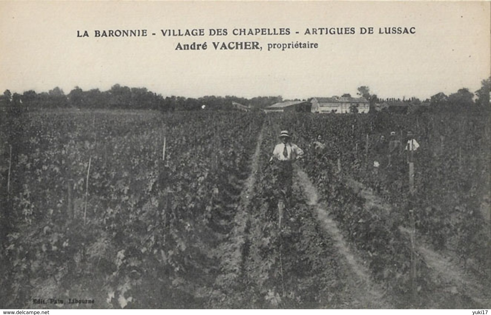 33 ARTIGUES DE LUSSAC LA BARONNIE VILLAGE DES CHAPELLES ANDRE VACHER - Autres & Non Classés