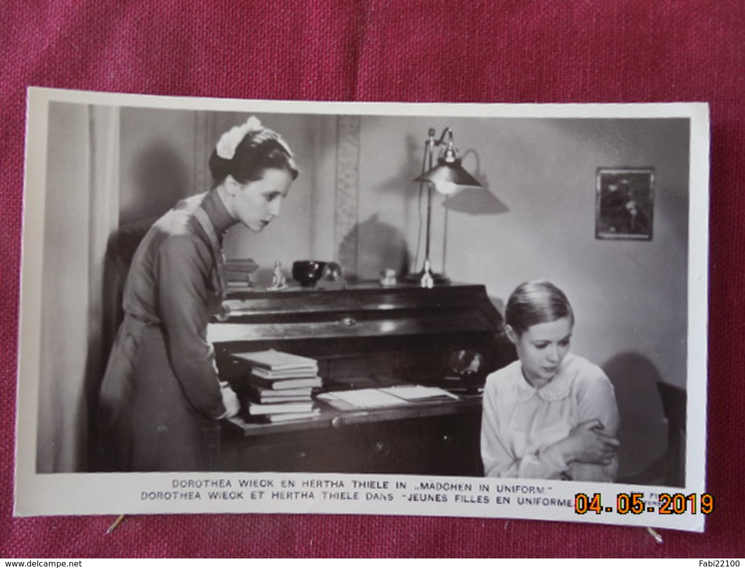 CPSM - Film "Jeunes Filles En Uniforme" - Dorothéa Wieck Et Hertha Thiele - Schauspieler