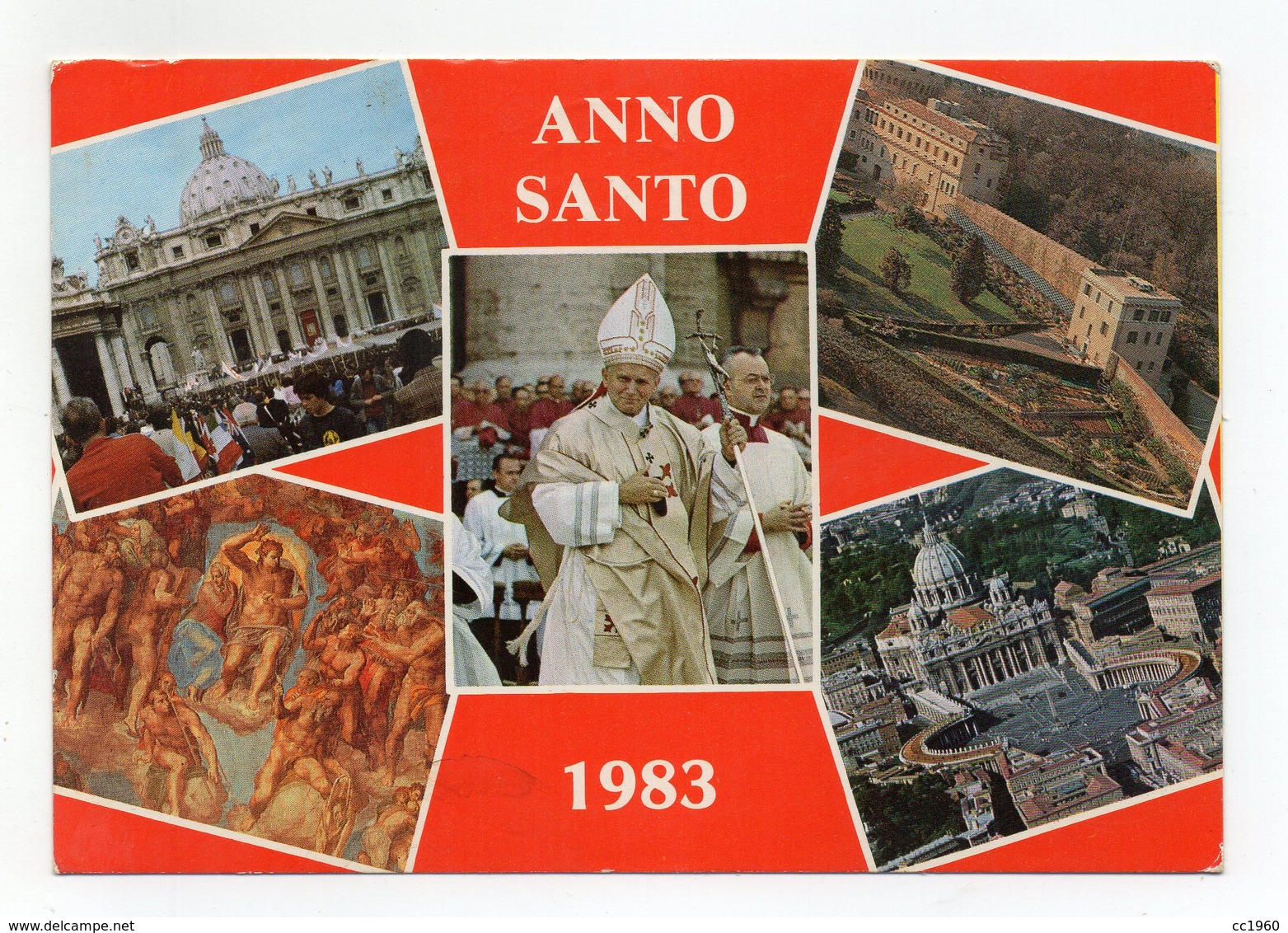 Vaticano - 1983 - Anno Santo - Cartolina Multipanoramica - Viaggiata Nel 1984 - (FDC15276) - Papi