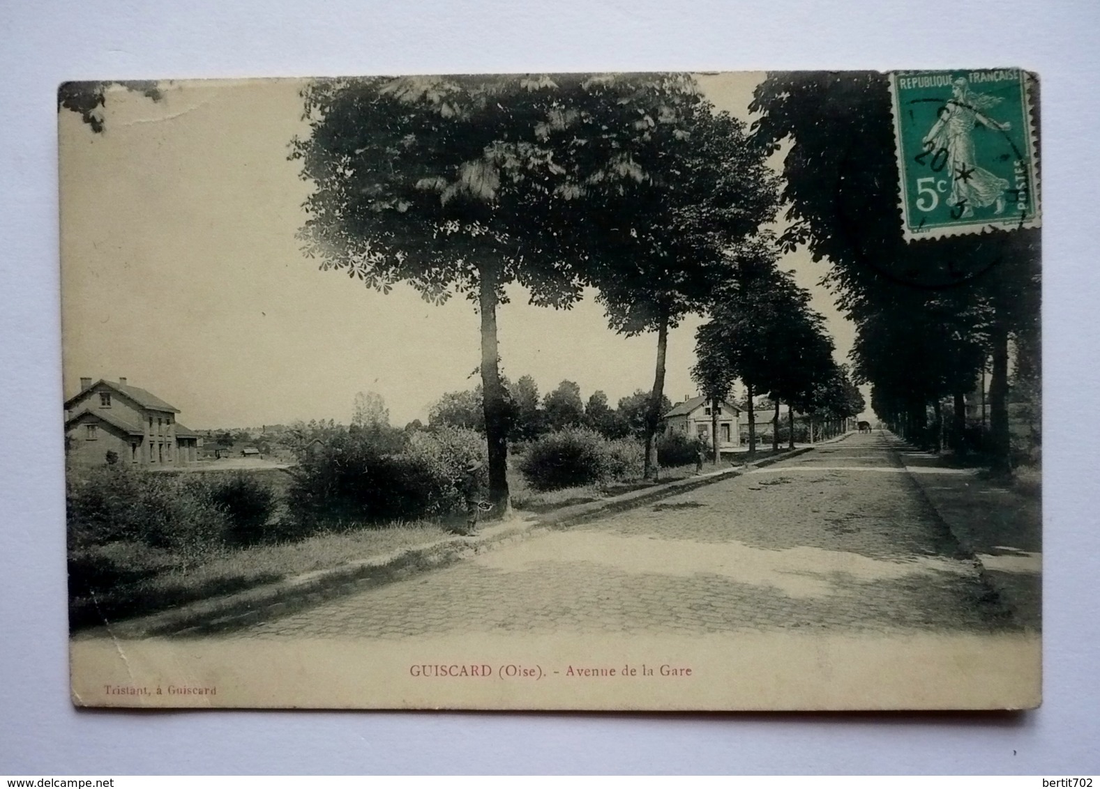 60 -  GUISCARD - Avenue De La Gare - Guiscard