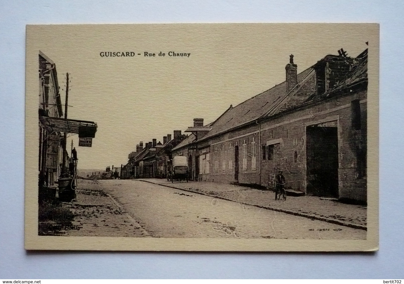 60 -    GUISCARD - Rue De CHAUNY - Guiscard