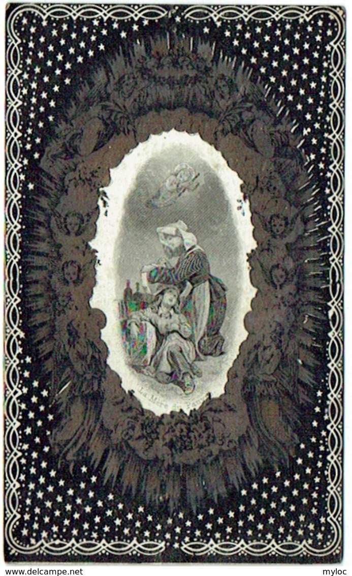 Doodsprentje/Image Mortuaire. Louise Marie D'Orléans, Reine Des Belges. Palerme 1812/Ostende 1850. - Devotion Images