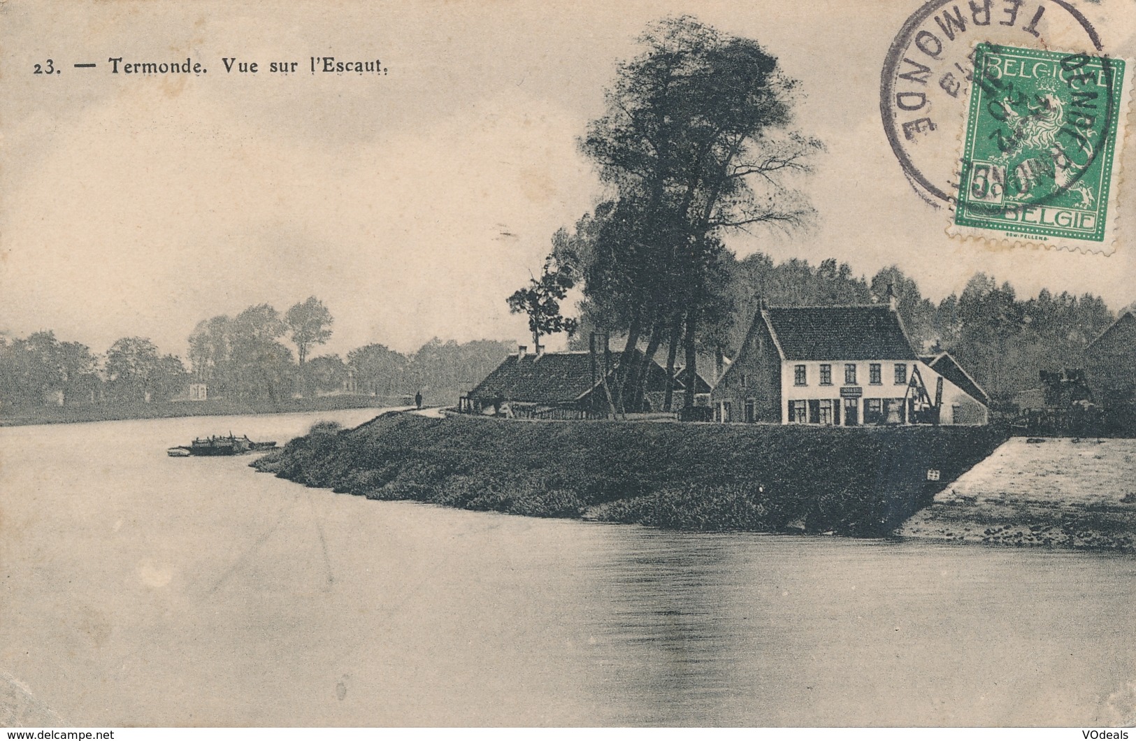 CPA - Belgique - Dendermonde - Termonde - Vue Sur L'escaut - Dendermonde