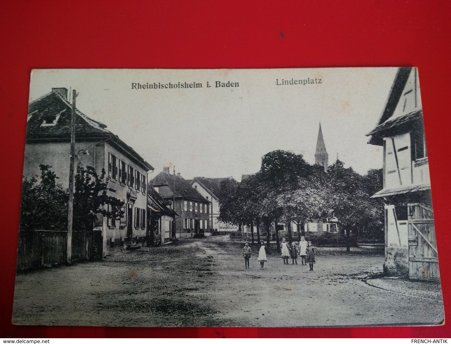 RHEINBISCHOFSHEIM I.BADEN LINDENPLATZ - Other & Unclassified