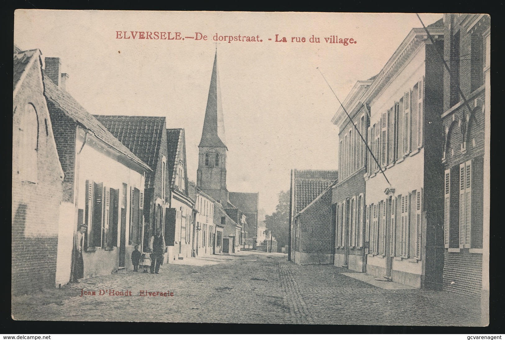 ELVERSELE  DE DORPSTRAAT - Temse