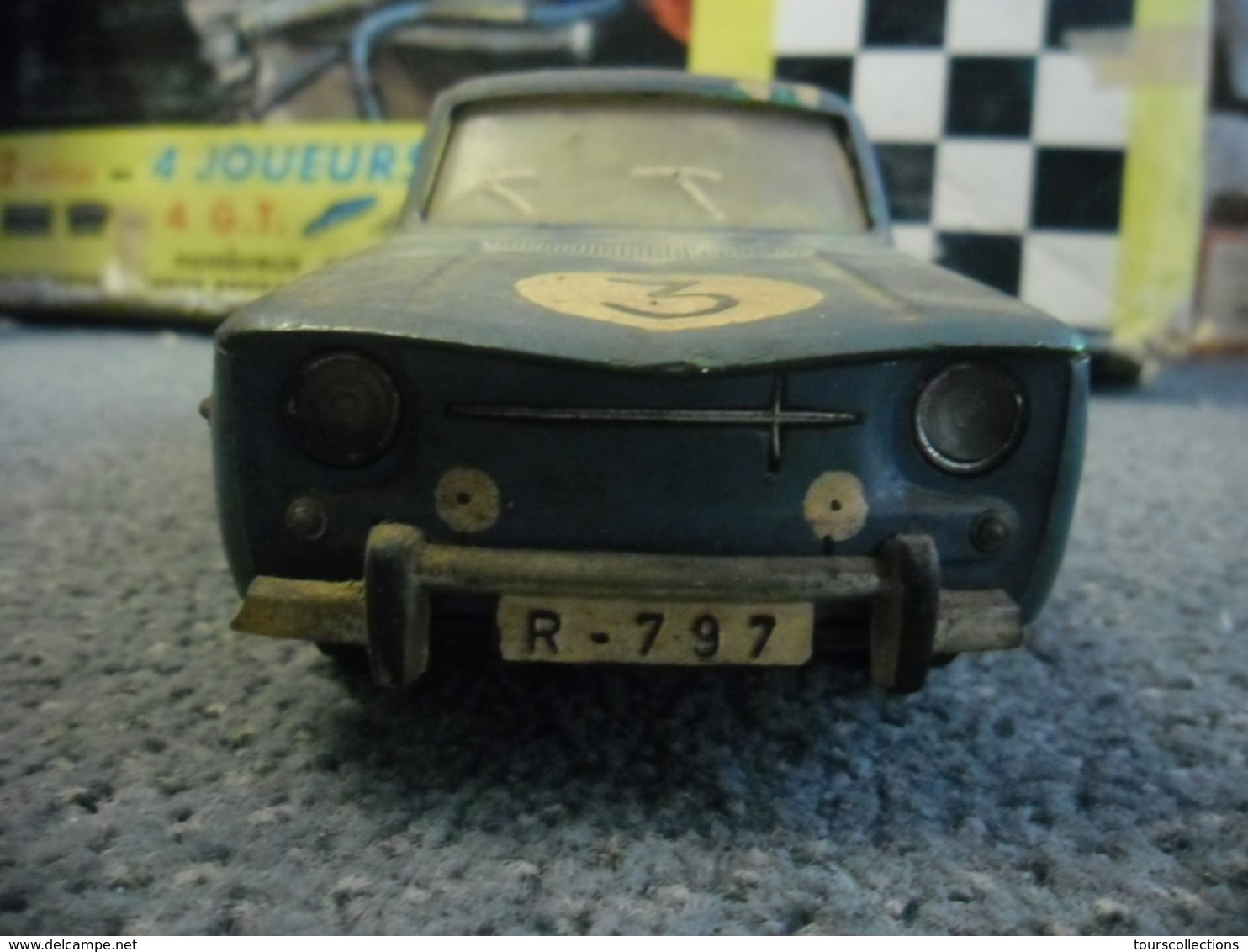 VINTAGE 1/24 ° RENAULT 8 GORDINI RICO Made in ESPAGNE SPAIN