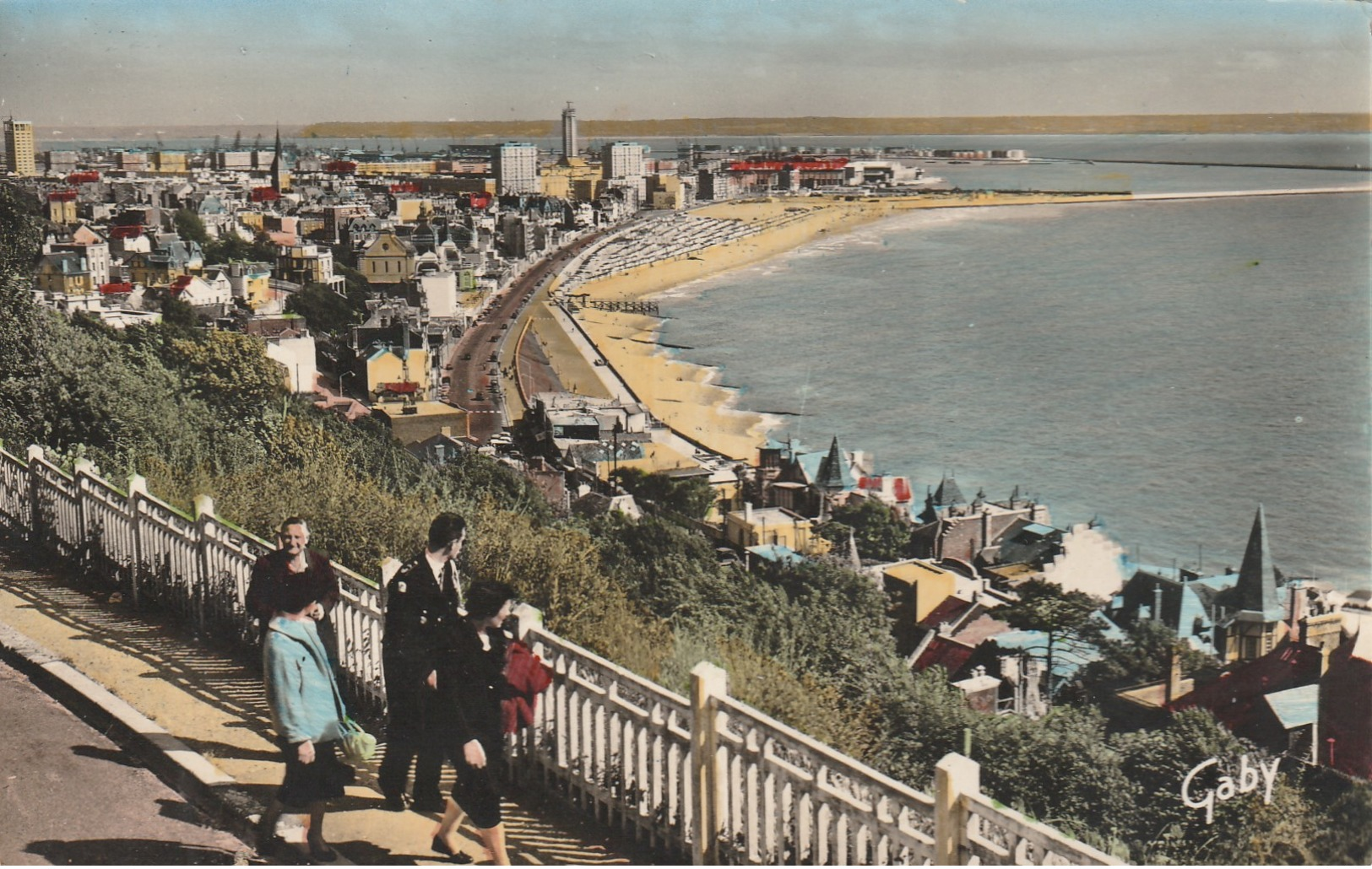 P40---3--------sainte Adresse Vue Generale Vers Le Havre Pris Du Pain De Sucre - Sainte Adresse