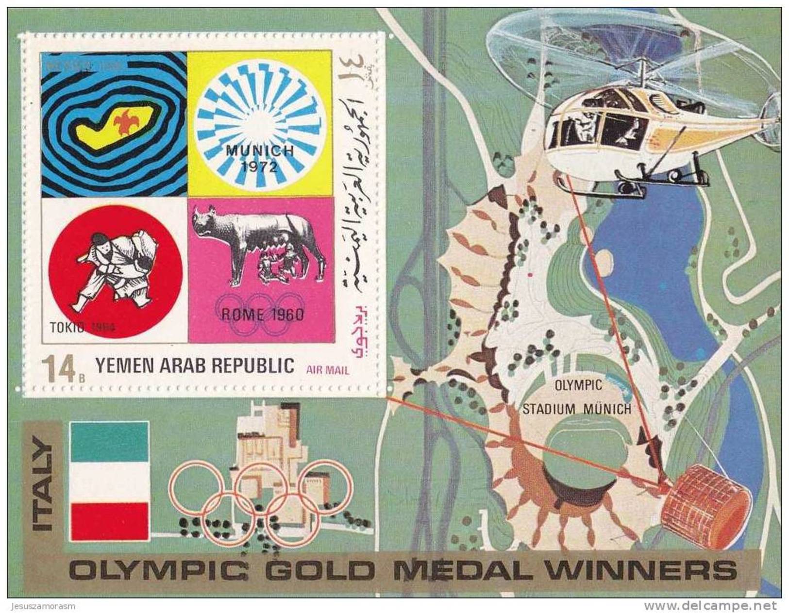 Yemen Hb Medalla Olimpica - Yemen