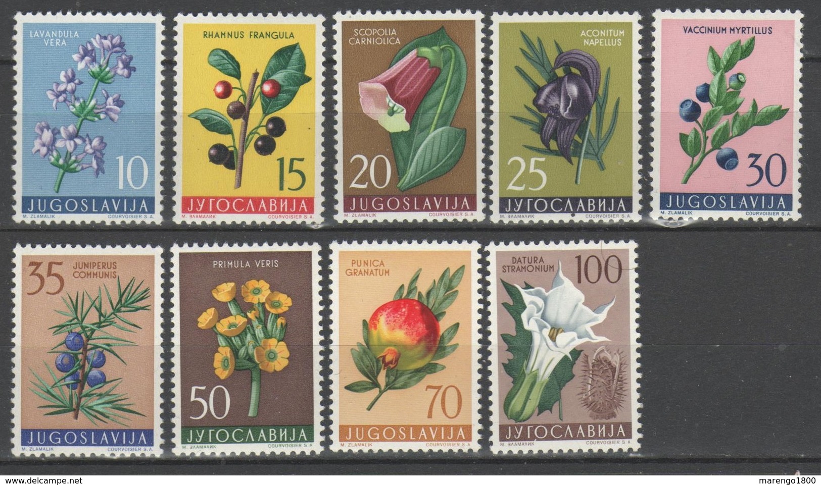 Jugoslavia 1959 - Flora III          (g5625) - Nuovi