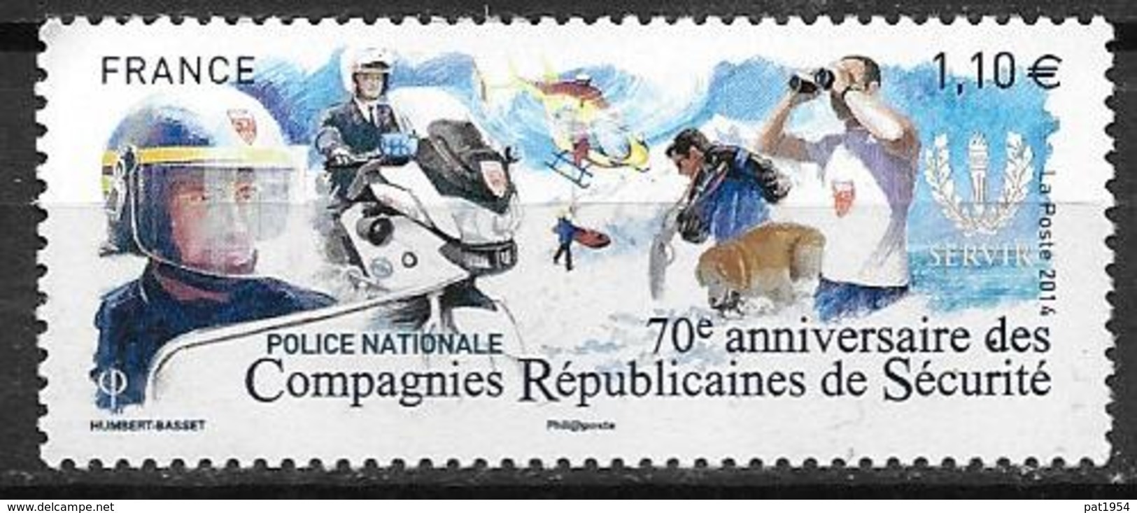 France 2014 N° 4922 Neuf CRS à La Faciale - Unused Stamps