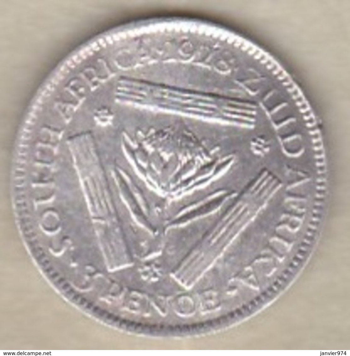 South Africa 3 Pence 1928 , George V , En Argent. KM# 15.1 - Afrique Du Sud